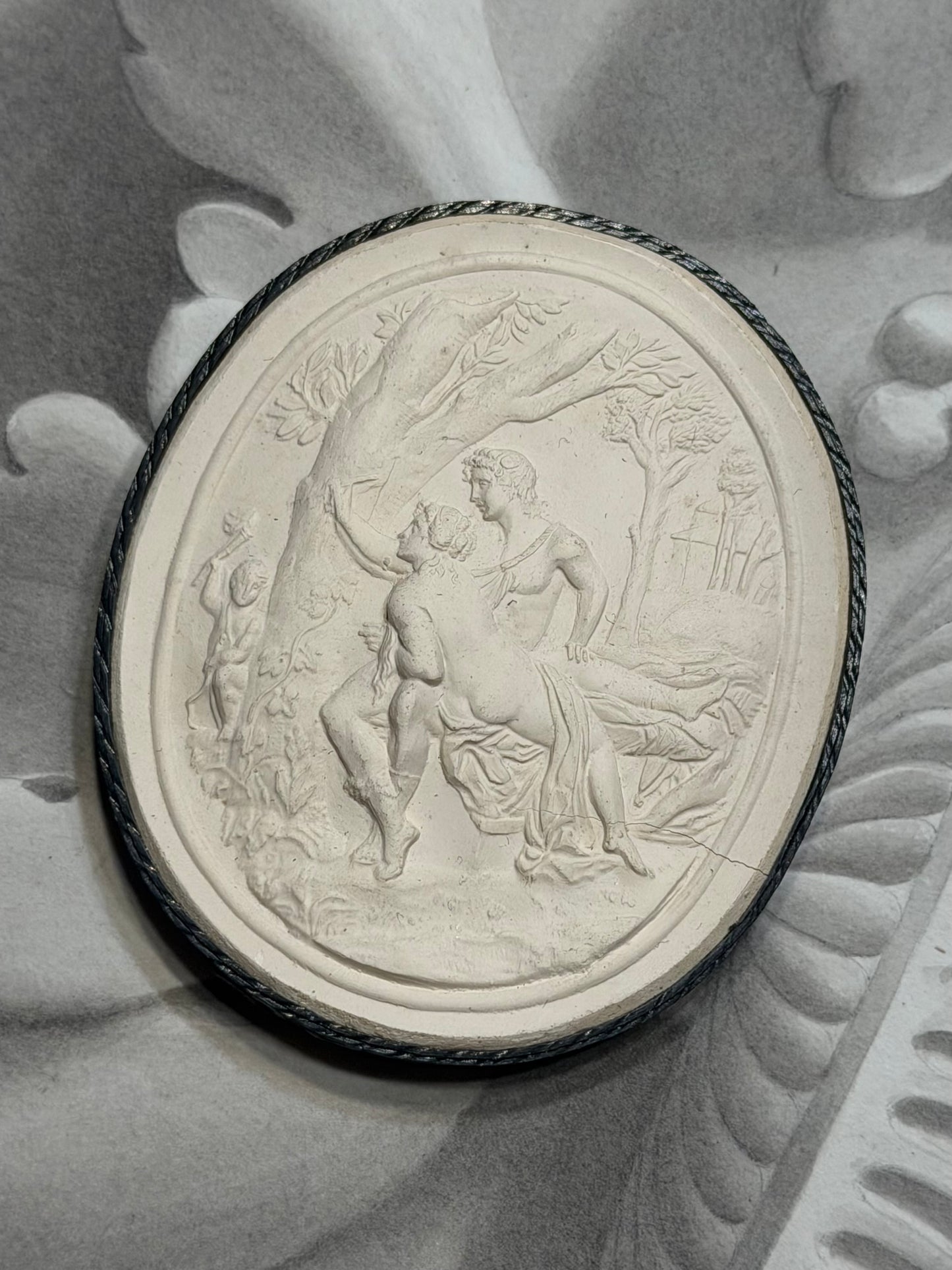 Intaglio 265 “Angelica and Medoro” 2.6”