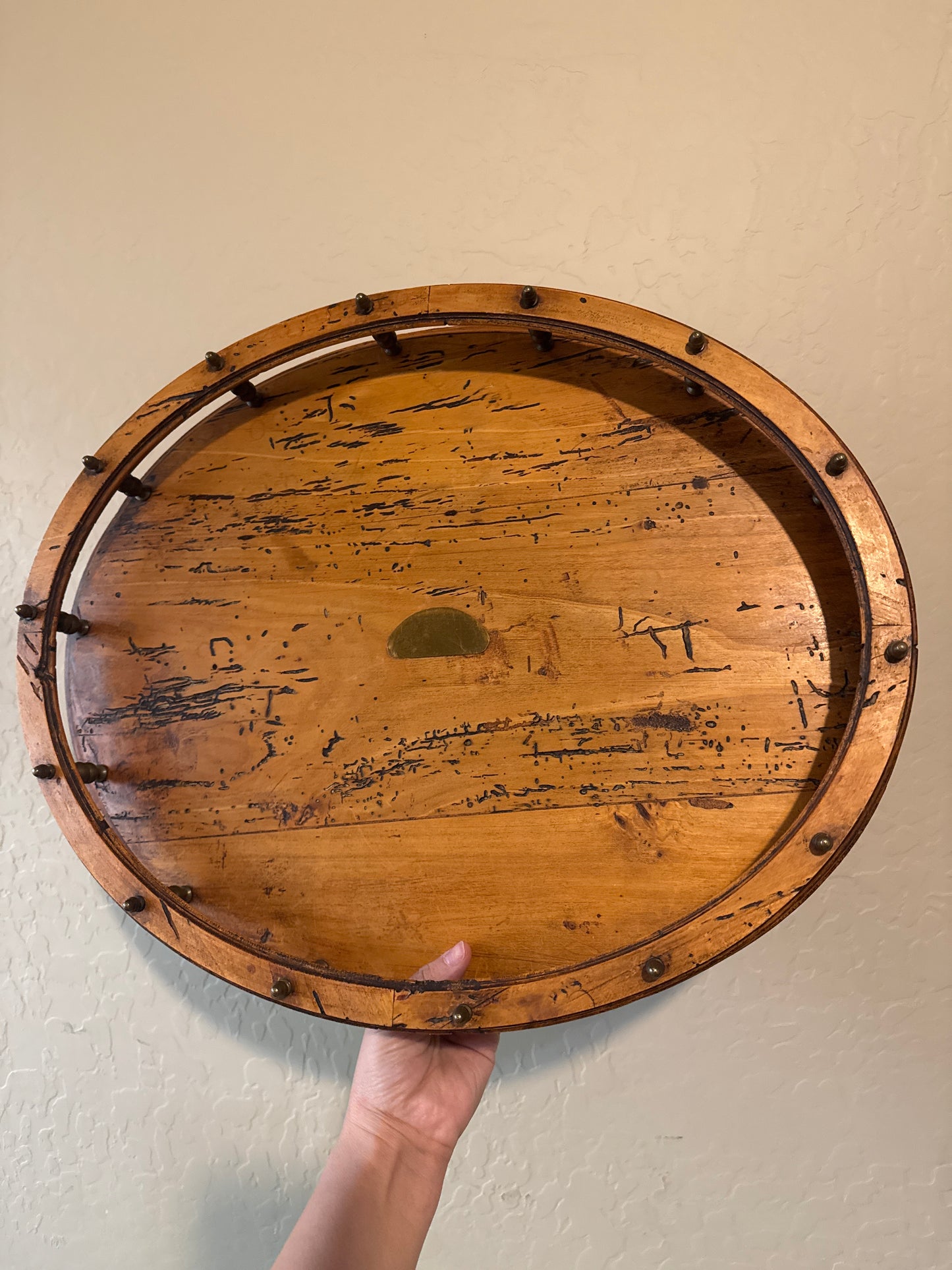 Reserved Italian Olive Wood Tray