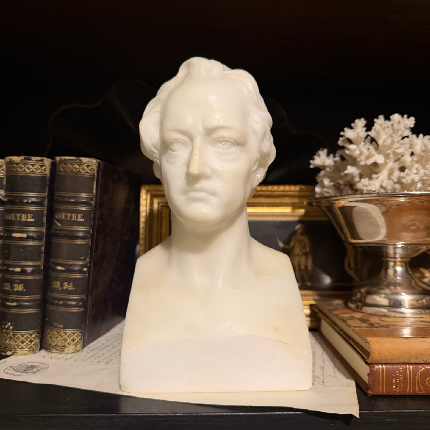 Reserved Antique Marble Bust