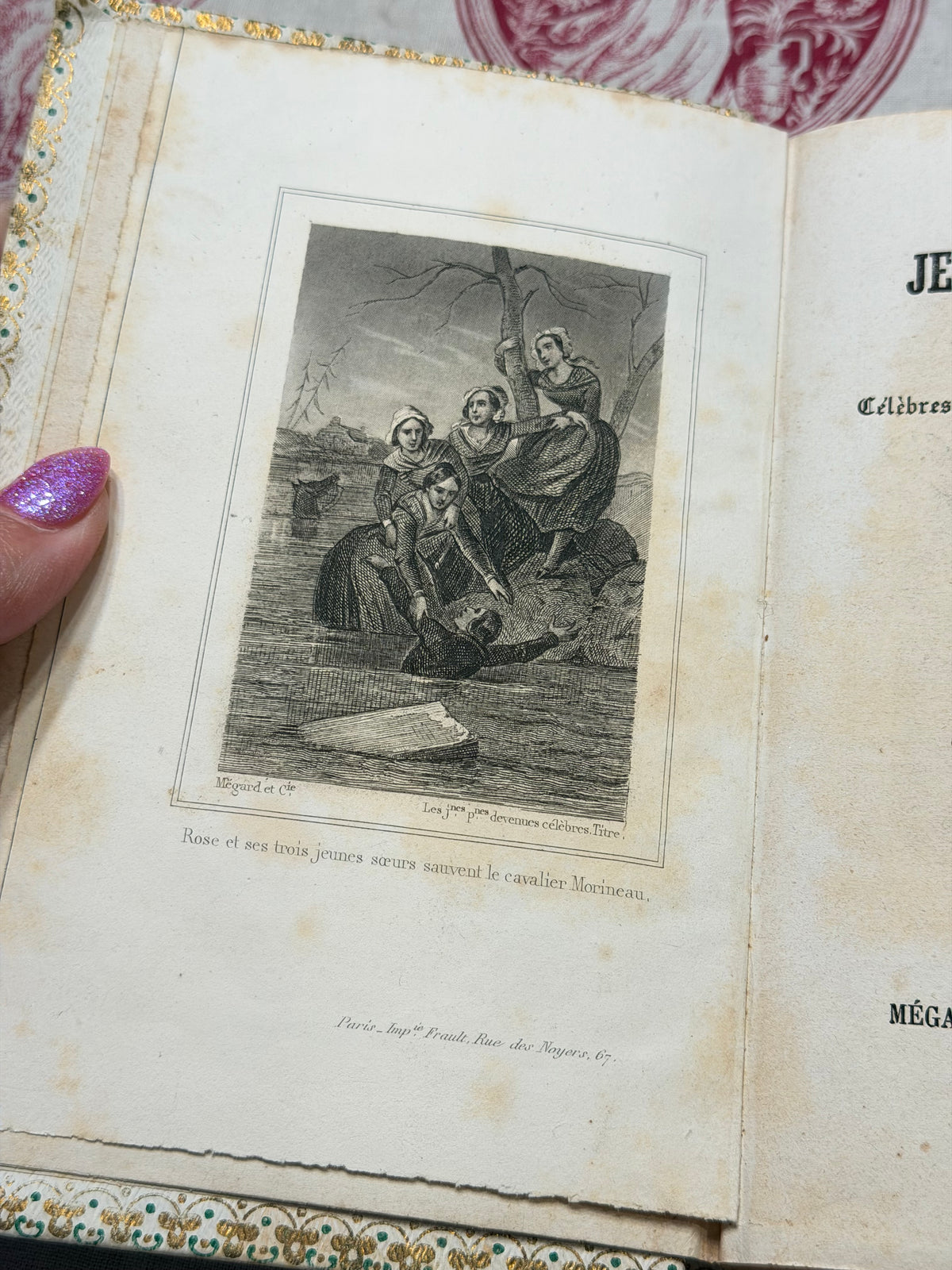 #18 Young People Made Famous by Their Filial Piety, Courage and Talents 1863