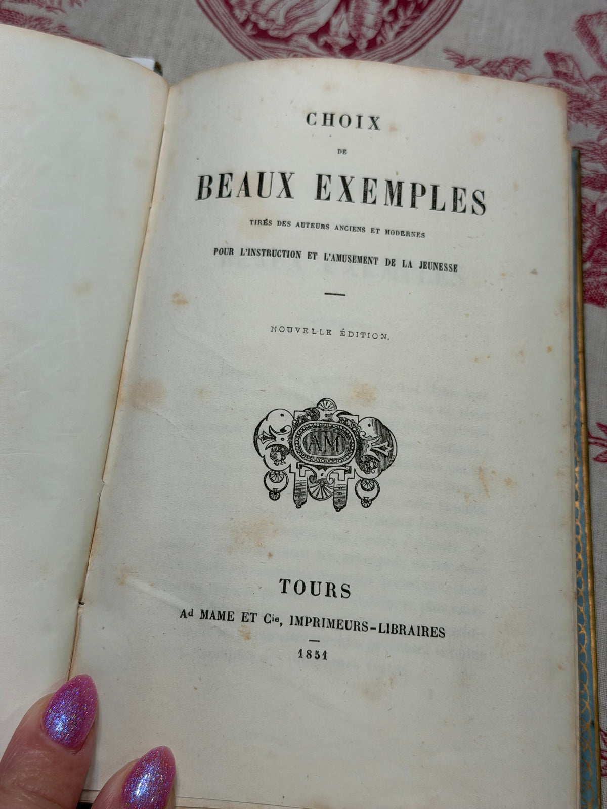#8 Choice of Fine Examples 1851