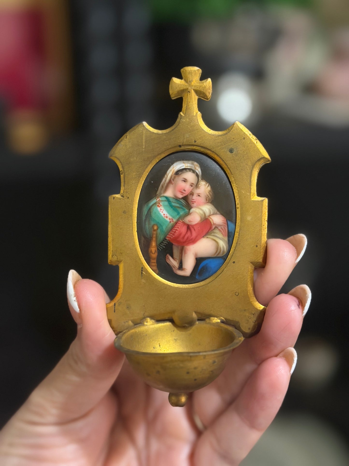Reserved Mini Holy Water Font