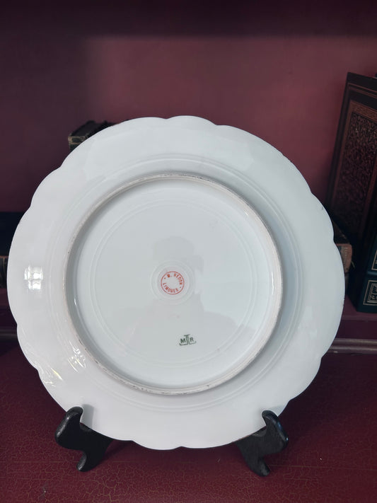 Reserved Theresa Pair of Limoges Cherub plates