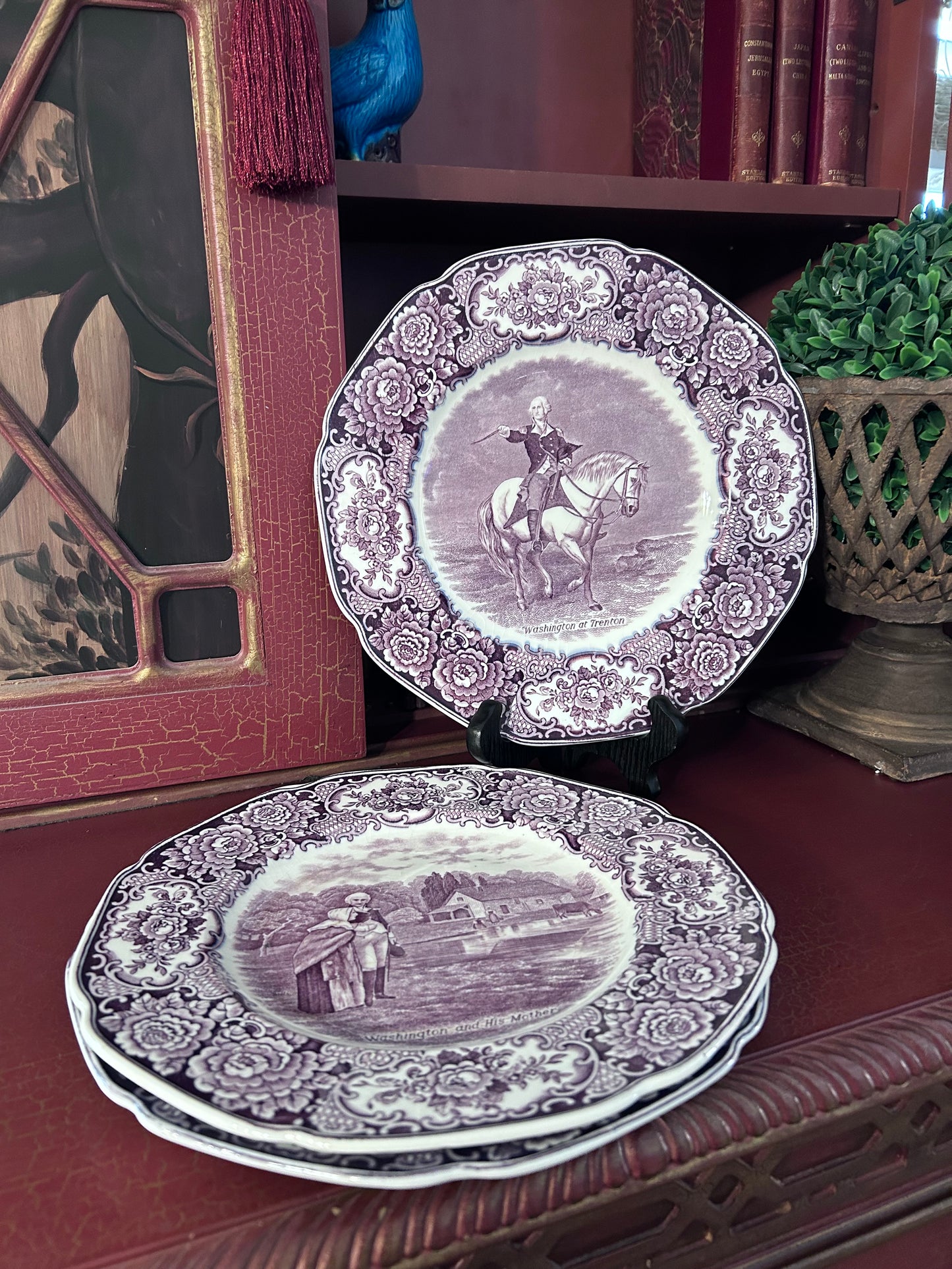 Reserved Wendy Washington Purple Transfer Plates