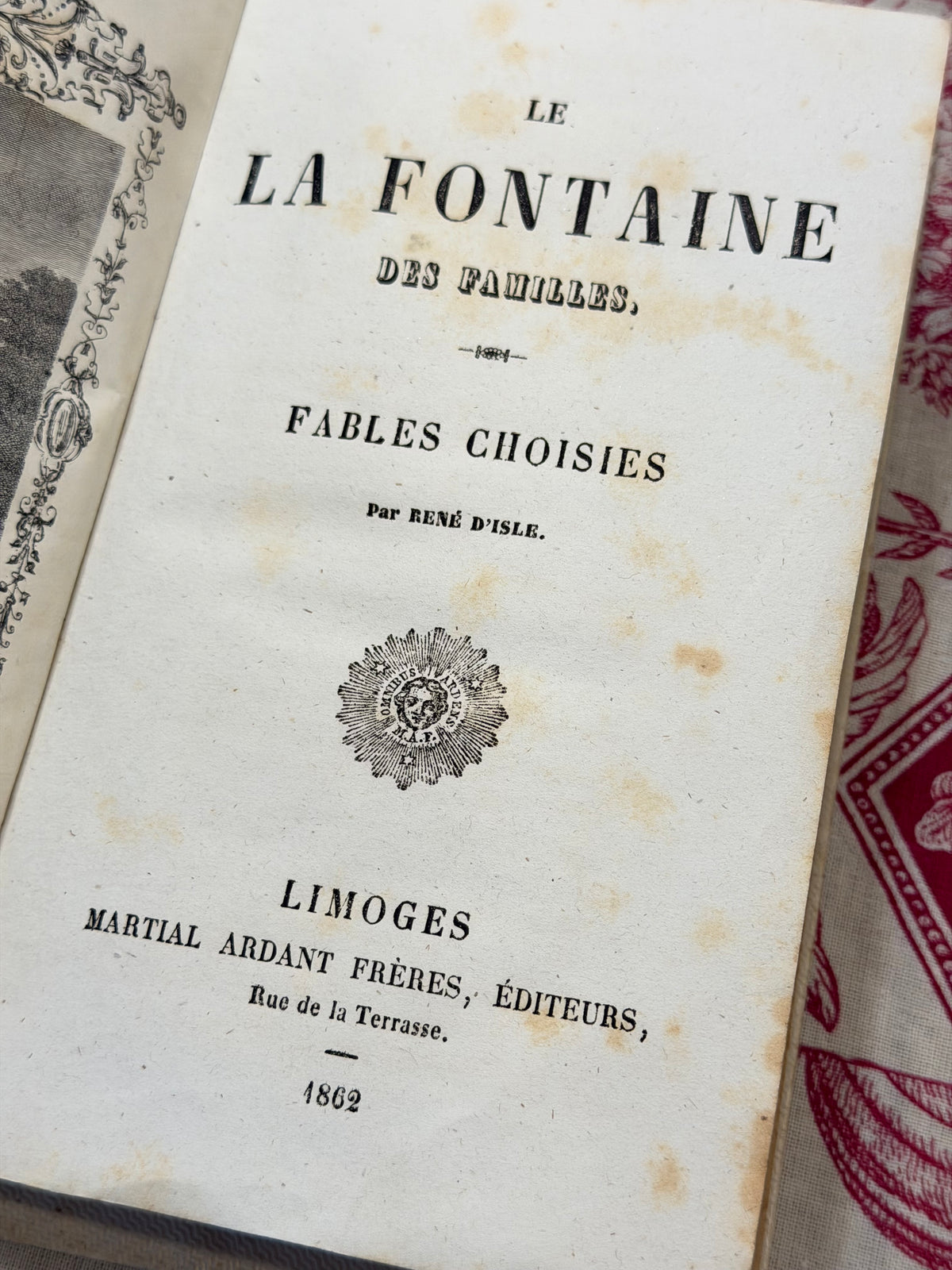 #5 The Fountain of Fables 1862