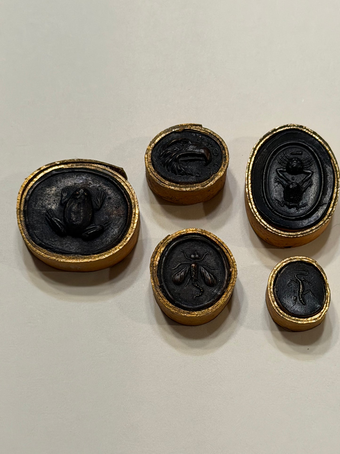 Reserved 29 Intaglios and Creil Plate