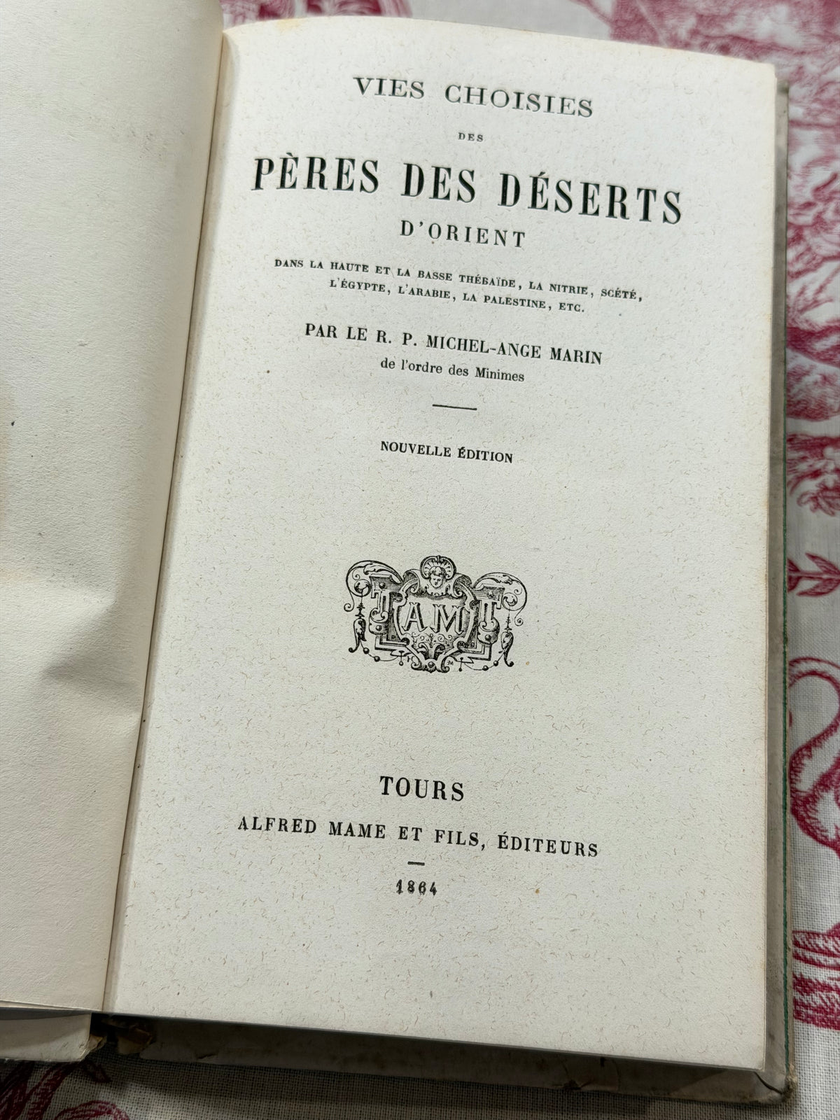 #19 Selected Lives of the Desert Fathers of the East 1864