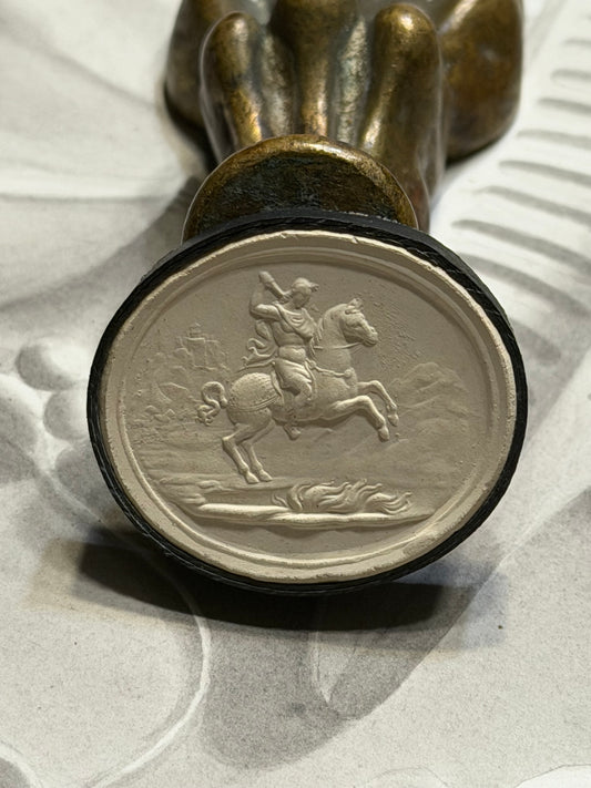Intaglio 260 “Curtius Throwing Himself into the Gulf”