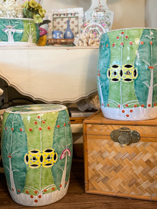 Beautiful Chinese Bok Choy Garden Stool
