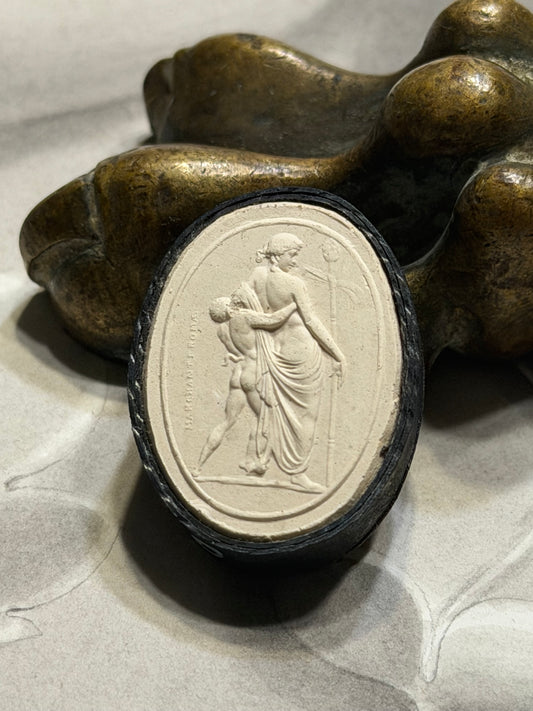 Intaglio 210 “Bacchus and Ampelus” 1.1”