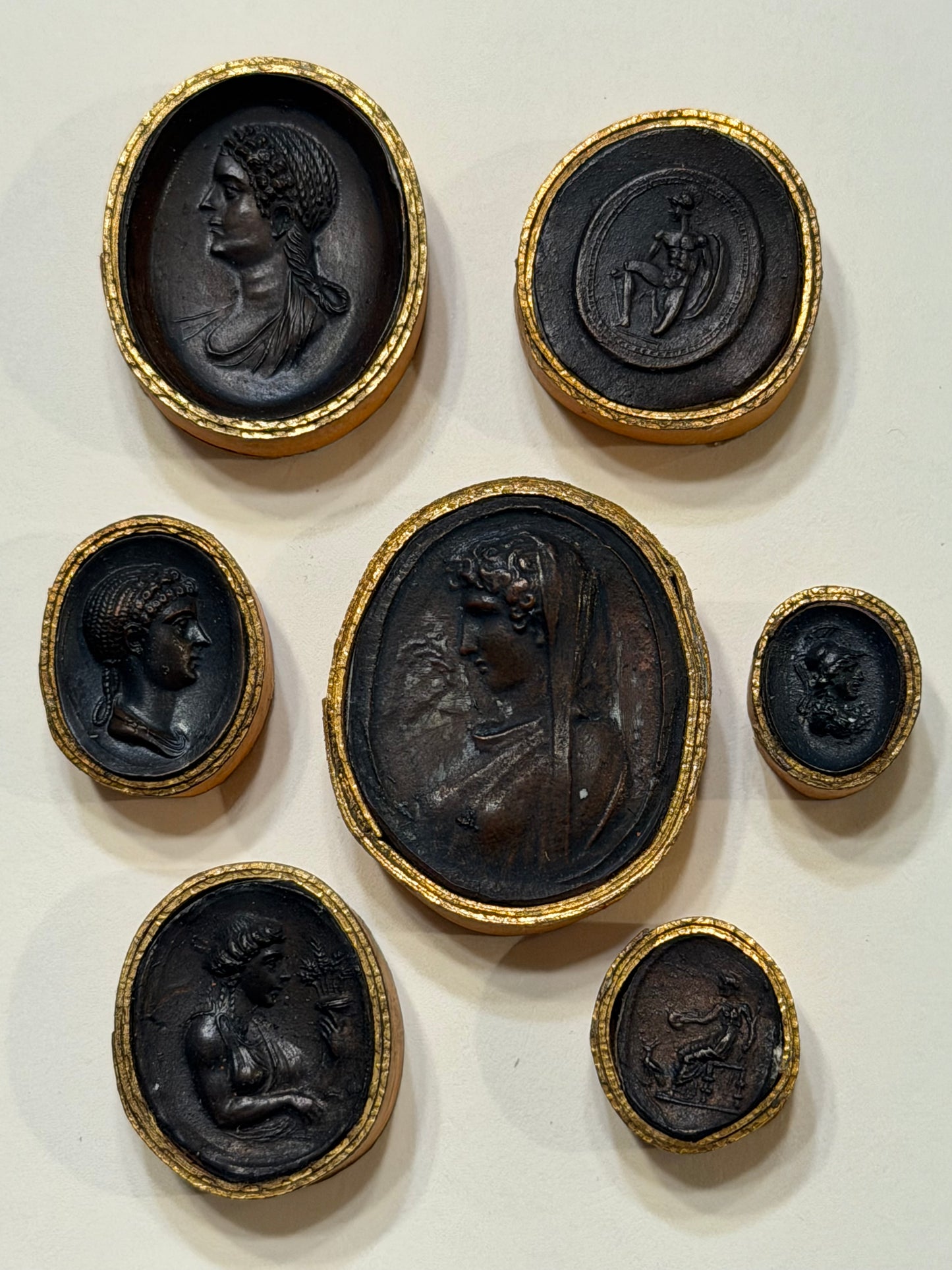 Reserved 29 Intaglios and Creil Plate