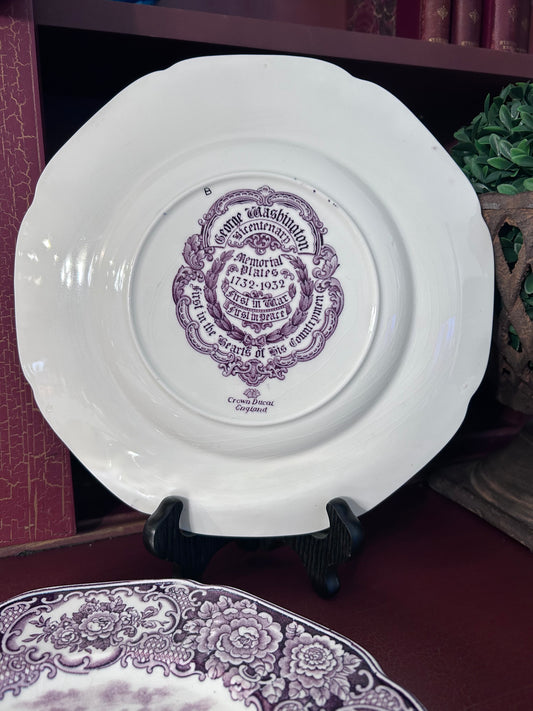 Reserved Wendy Washington Purple Transfer Plates