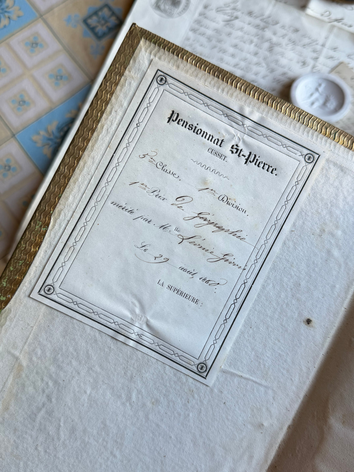 Reserved Cartonnage Book