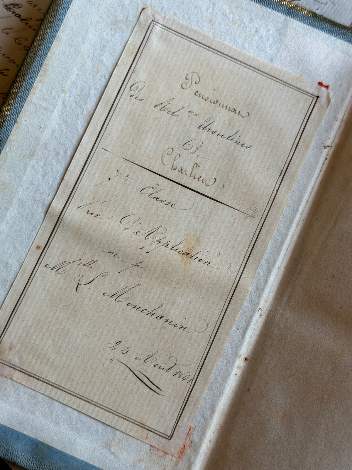 Reserved Cartonnage Book