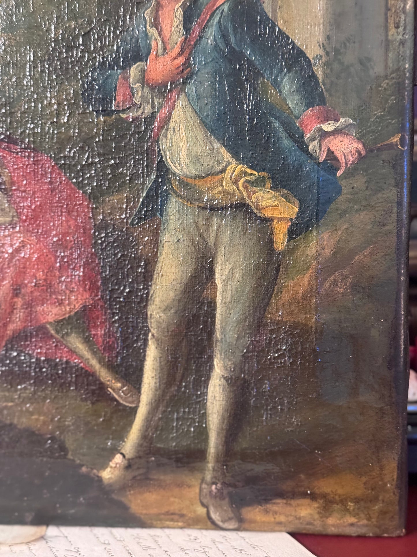 18th Century French Rococo Pastoral Scene