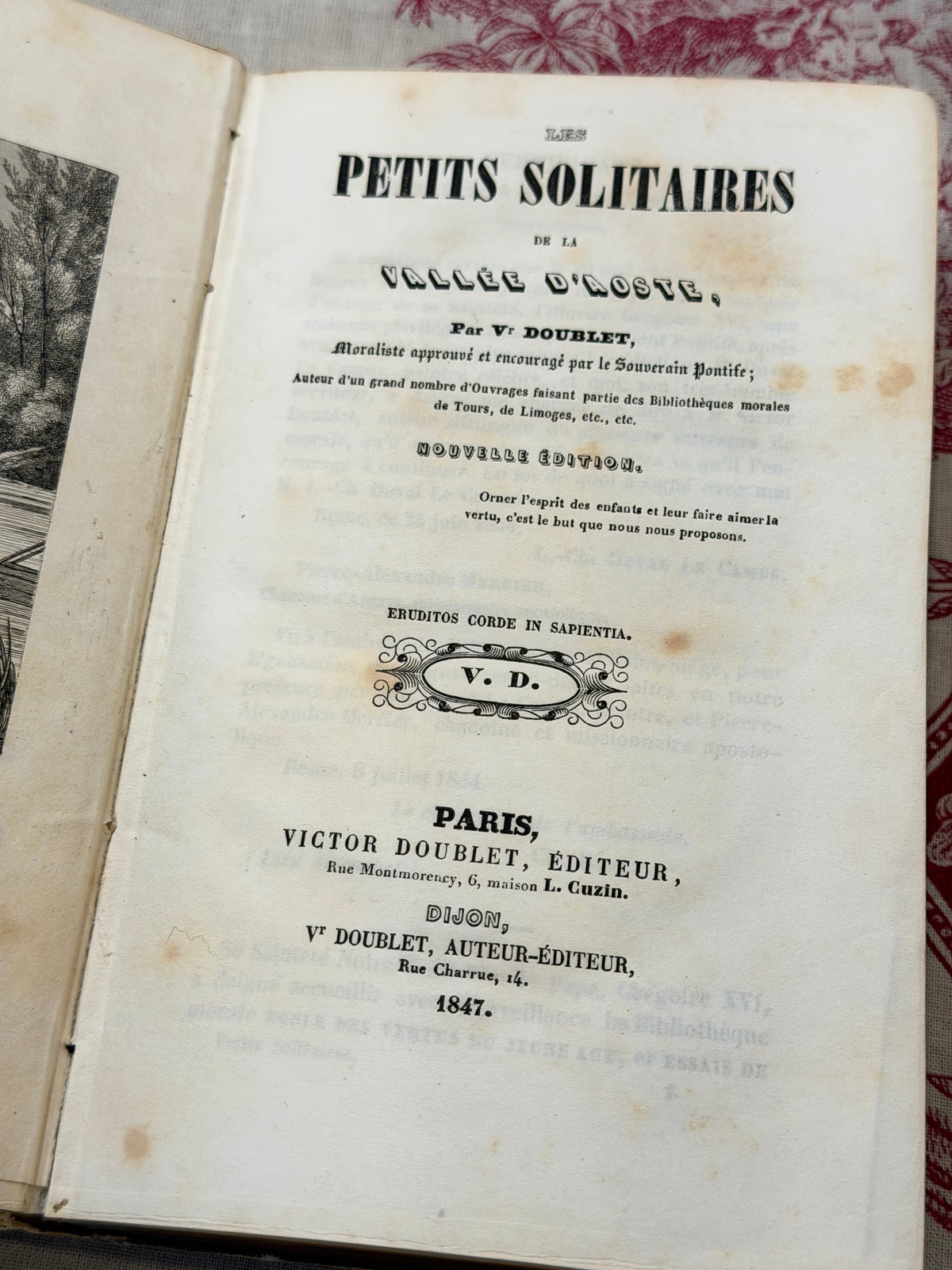 #6 The Little Solitaries of the Aosta Valley 1847