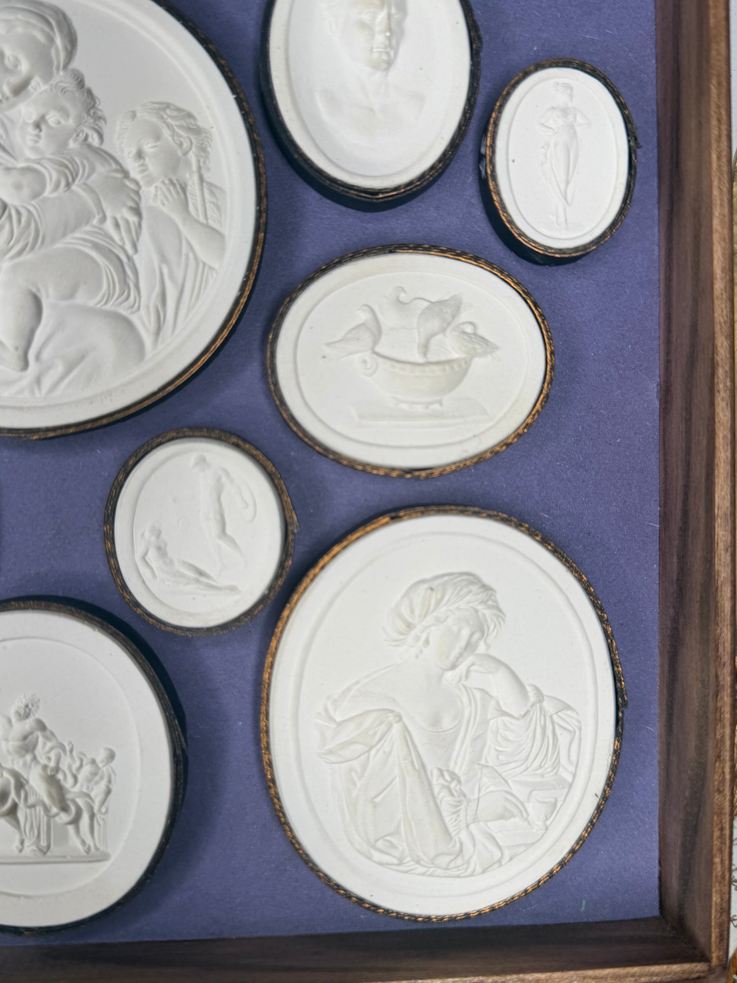 Classical Plaster Intaglio Collection After Giovanni Liberotti