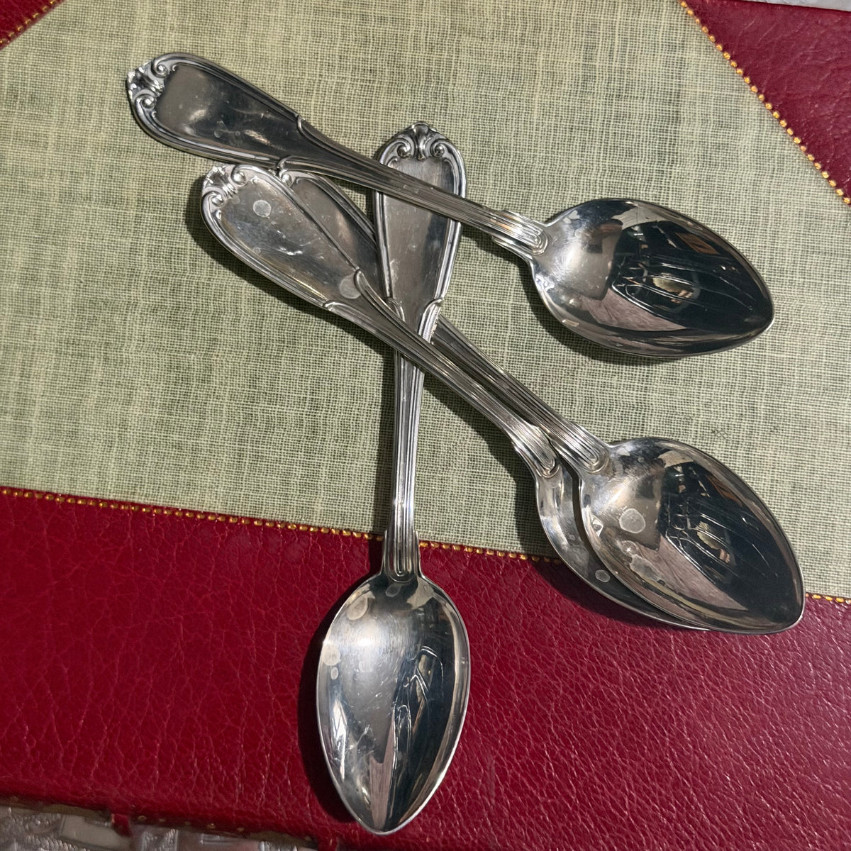 Reserved Set of 4 800 Paris Demitasse Spoons