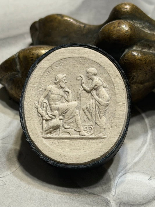 Intaglio 305 “Jupiter and Themis” 1.3”