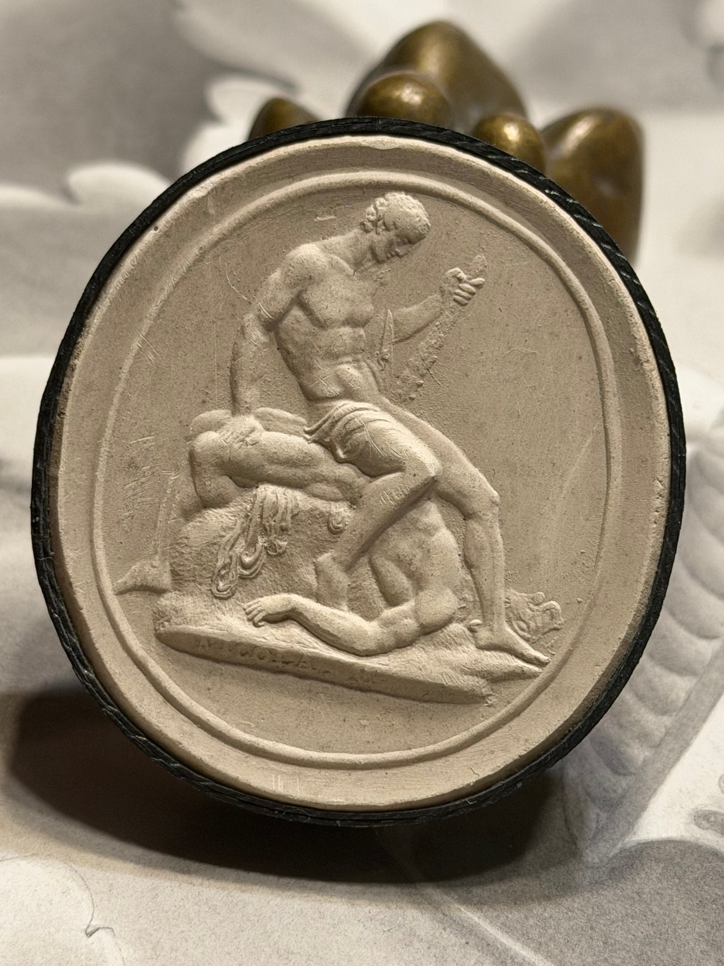Intaglio 287 “Theseus Conquering the Minotaur” 2”