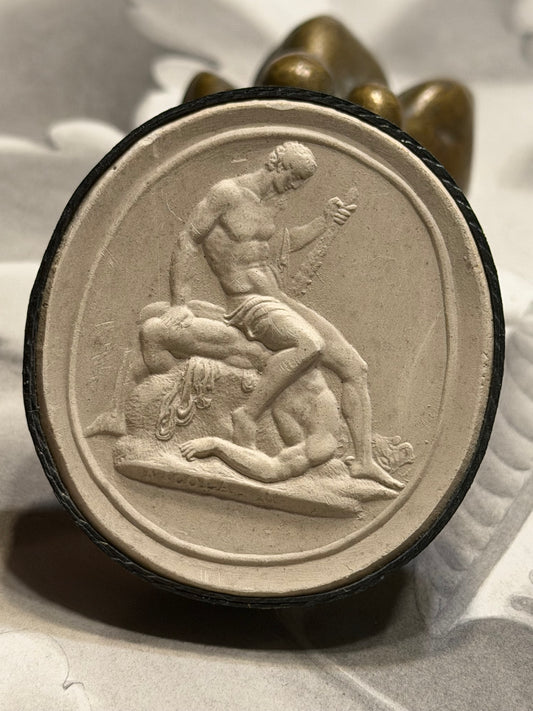 Intaglio 287 “Theseus Conquering the Minotaur” 2”