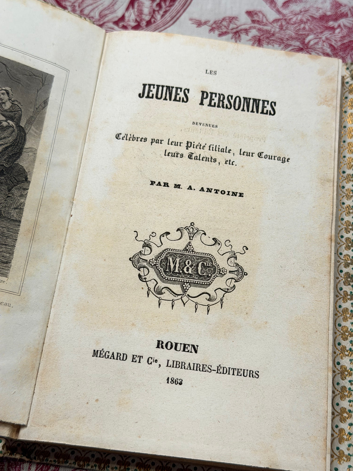 #18 Young People Made Famous by Their Filial Piety, Courage and Talents 1863