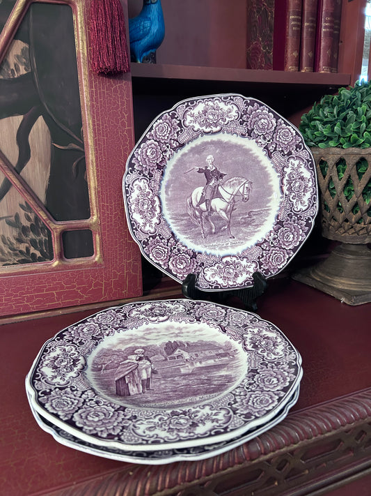 Reserved Wendy Washington Purple Transfer Plates
