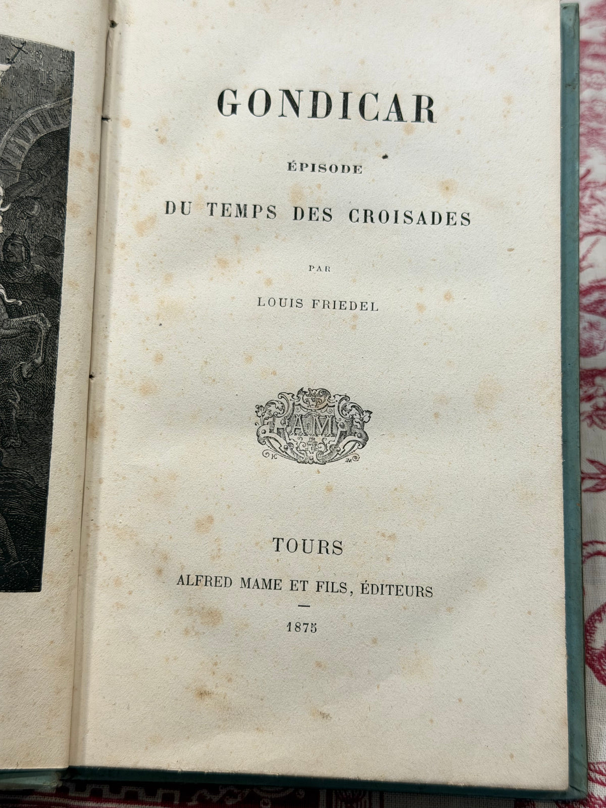 #16 Gondicar: Episode from the Time of the Crusades 1875